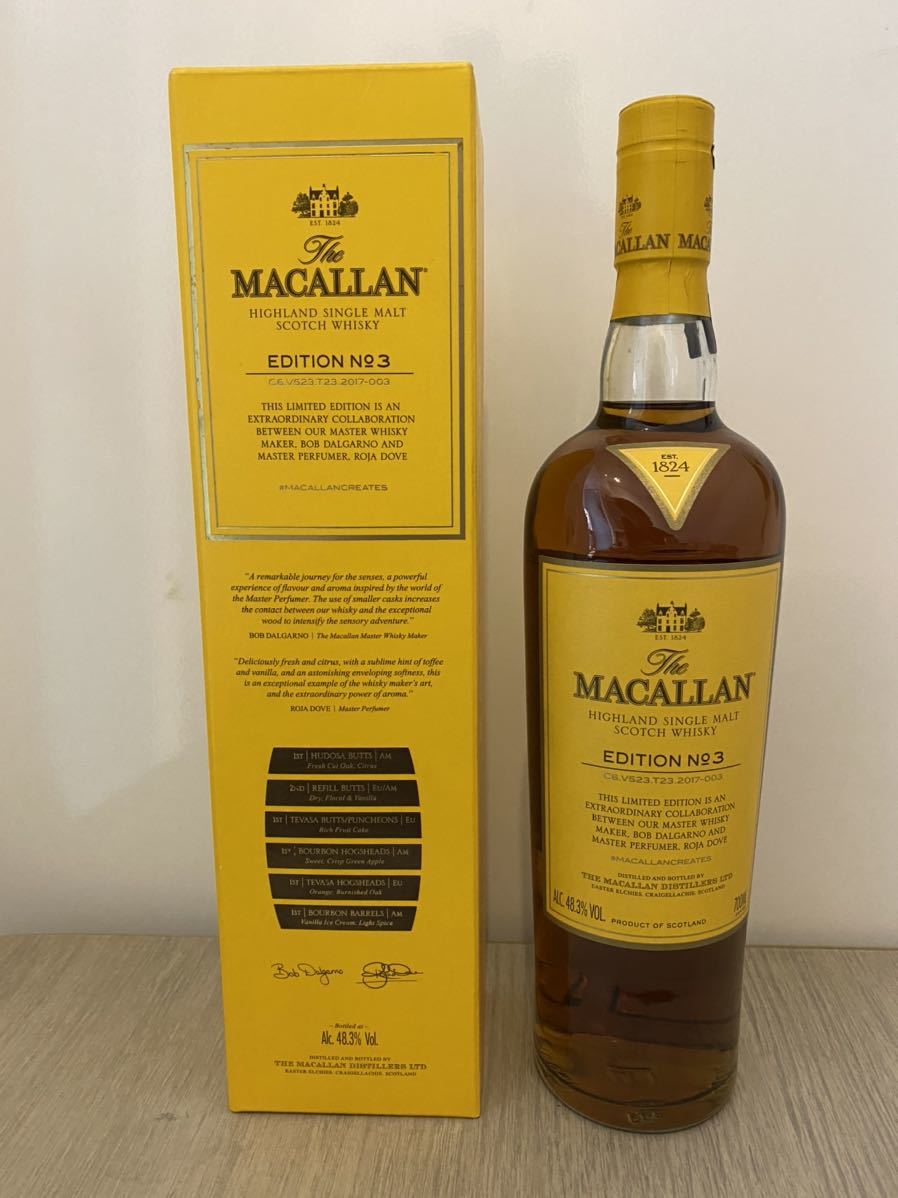  マッカラン MACALLAN EDITION 6 エディション6 スコッチウイスキー(ハイランド)｜売買されたオークション情報、yahooの商品情報をアーカイブ公開 - オークファン シングルモルト