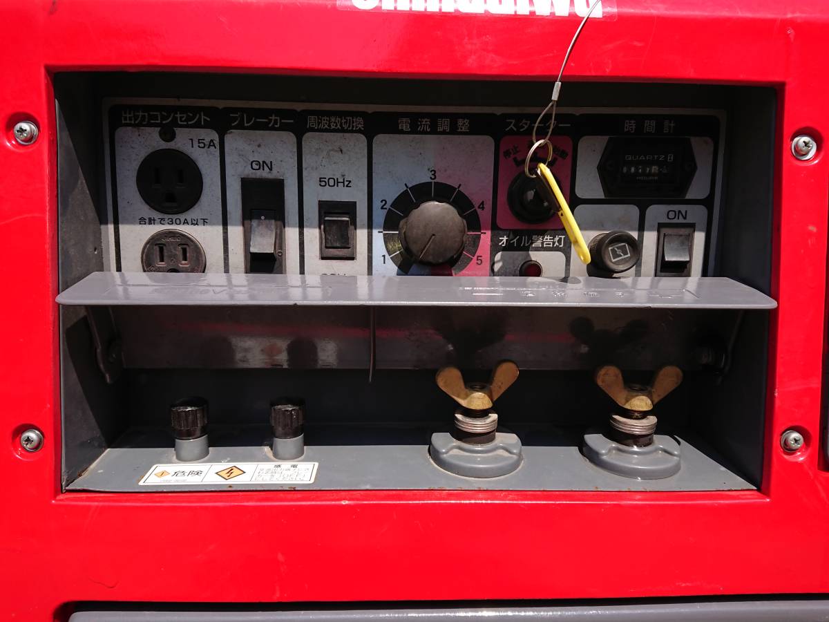新ダイワ EGW181MS エンジン溶接機 新ダイワ エンジン溶接機 EGW181MS 実動品 【公式通販】