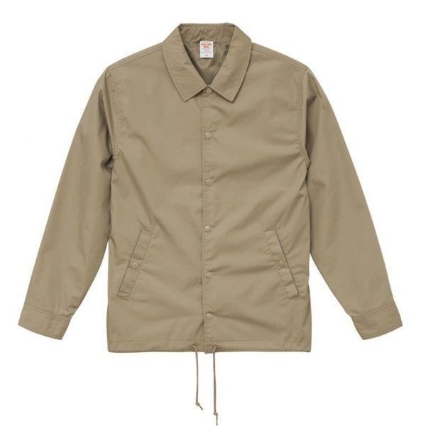 コーチジャケット XXL ベージュ 裏地付 ブルゾン ジャケット 高品質 T