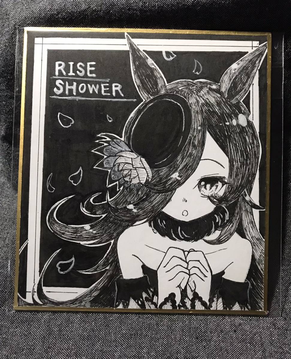 激安の 手書き イラスト 手描き キス ライスシャワー ウマ娘 色紙 原画 ファンアート アート 写真 Embalagensdealuminio Com Br