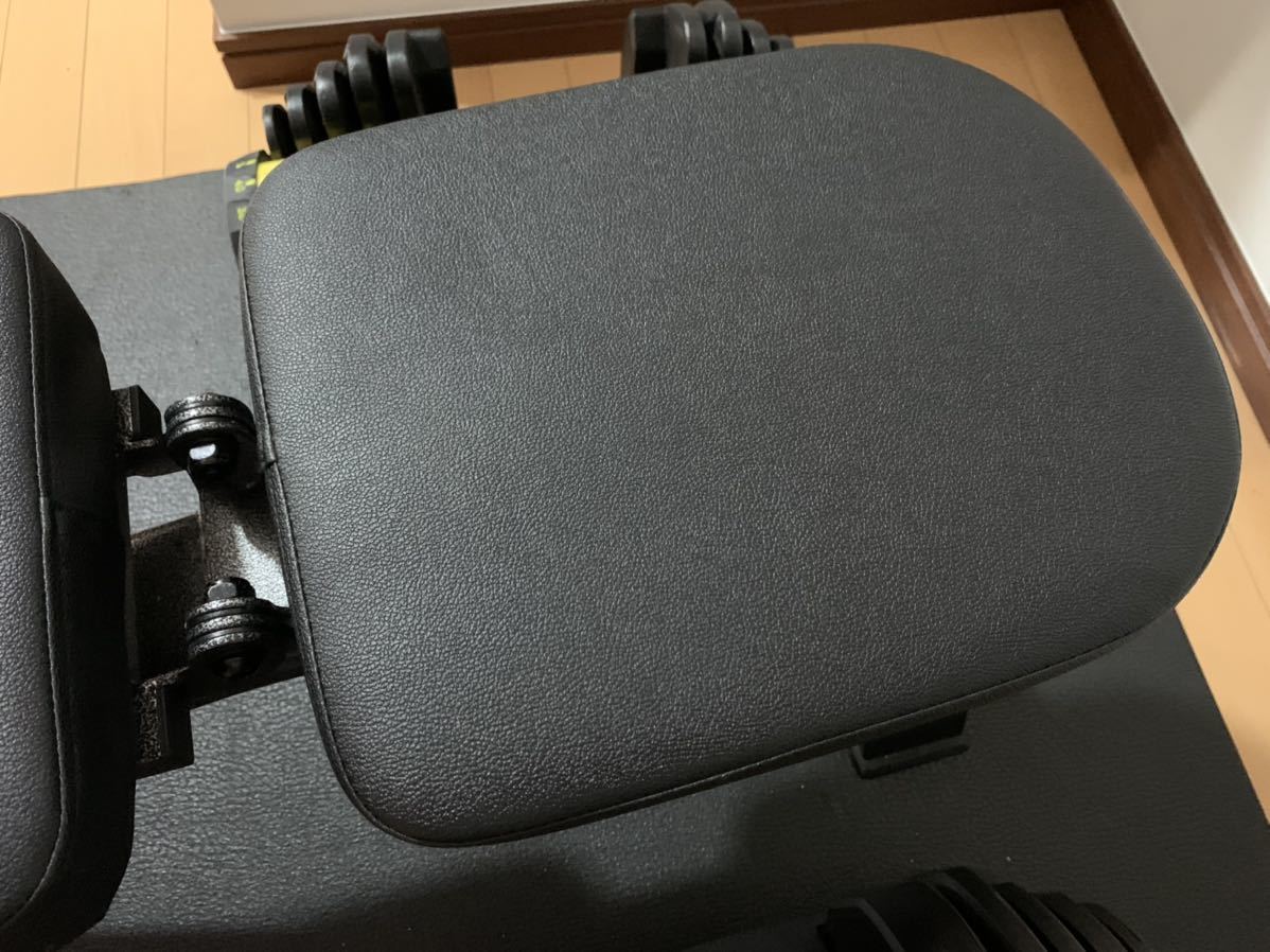 可変式ダンベル40kg×2セット計80kg ＋インクラインベンチ　　ホームジム_5