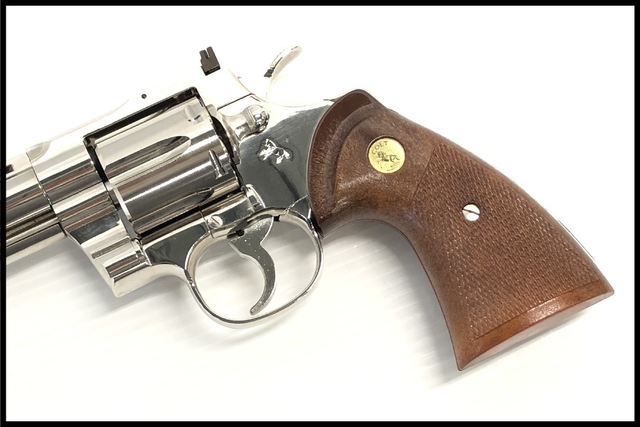 タナカ パイソン コルト 6インチ コルトパイソン 357マグナム ニッケル