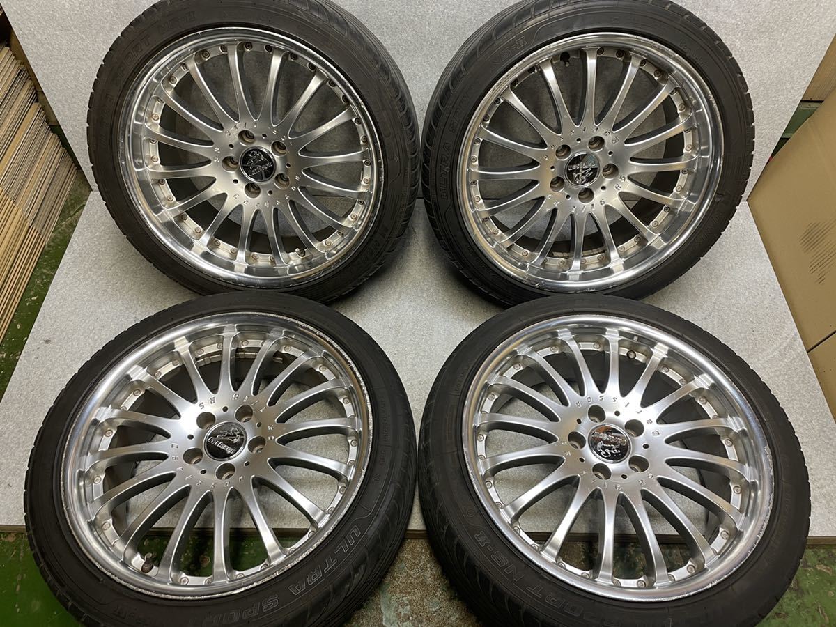 Carlson CR 1/16 RS 19インチ 19x8.5J 9.5J +40 114.3/5H 中古4本 