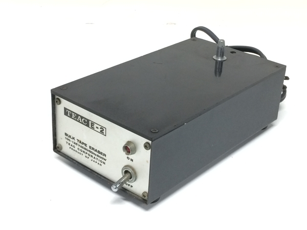 TEAC E-2 バルクイレーサー　バルクテープ消去器 本体 TEAC E-2 BULK ERASER 消磁器 ティアック バルクテープイレーサー