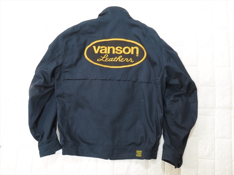 バンソン vanson ヒッコリー ライダージャケット プロテクター入りXL