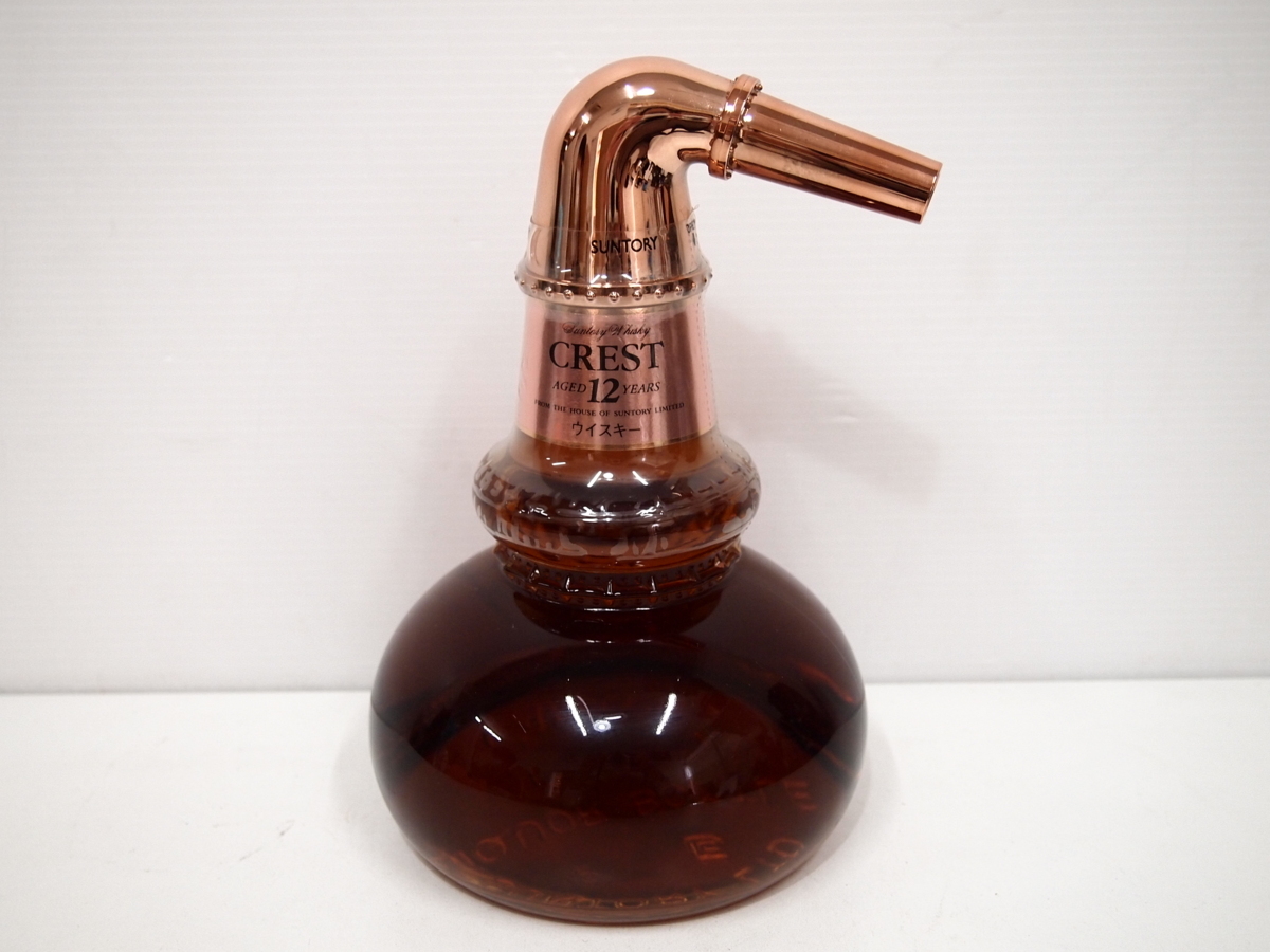 G12133C3 ☆ SUNTORY CREST サントリー クレスト 12年 国産 ウイスキー