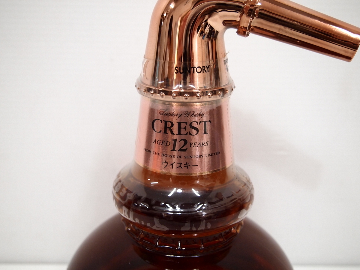 G12133C3 ☆ SUNTORY CREST サントリー クレスト 12年 国産 ウイスキー