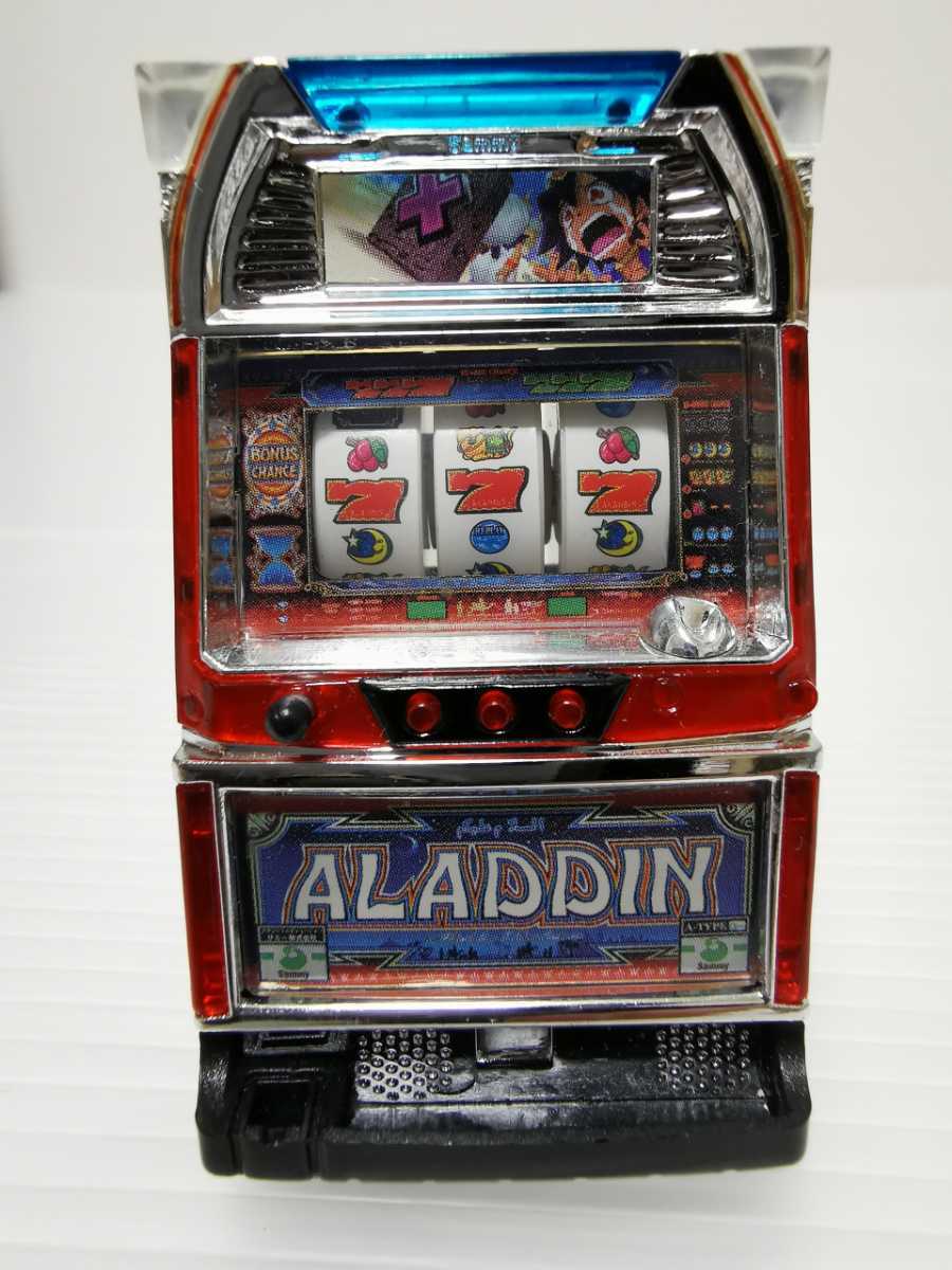 送料200円～ ☆希少 レア 当時物☆ パチスロ ミニチュア模型 ALADDIN 