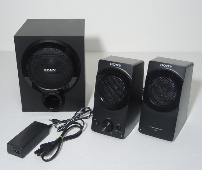 希少稼働品○SONY/ソニー SRS-D5 アクティブスピーカーシステム 2.1ch