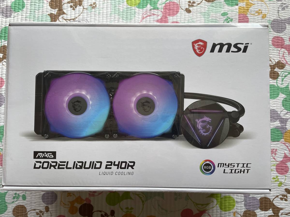 【人気，本物保証】 msi MAG CORELIQUID 240R LIQUID COOLING(冷却装置)｜売買されたオークション情報、yahooの商品情報をアーカイブ公開 - オークファン 冷却装置
