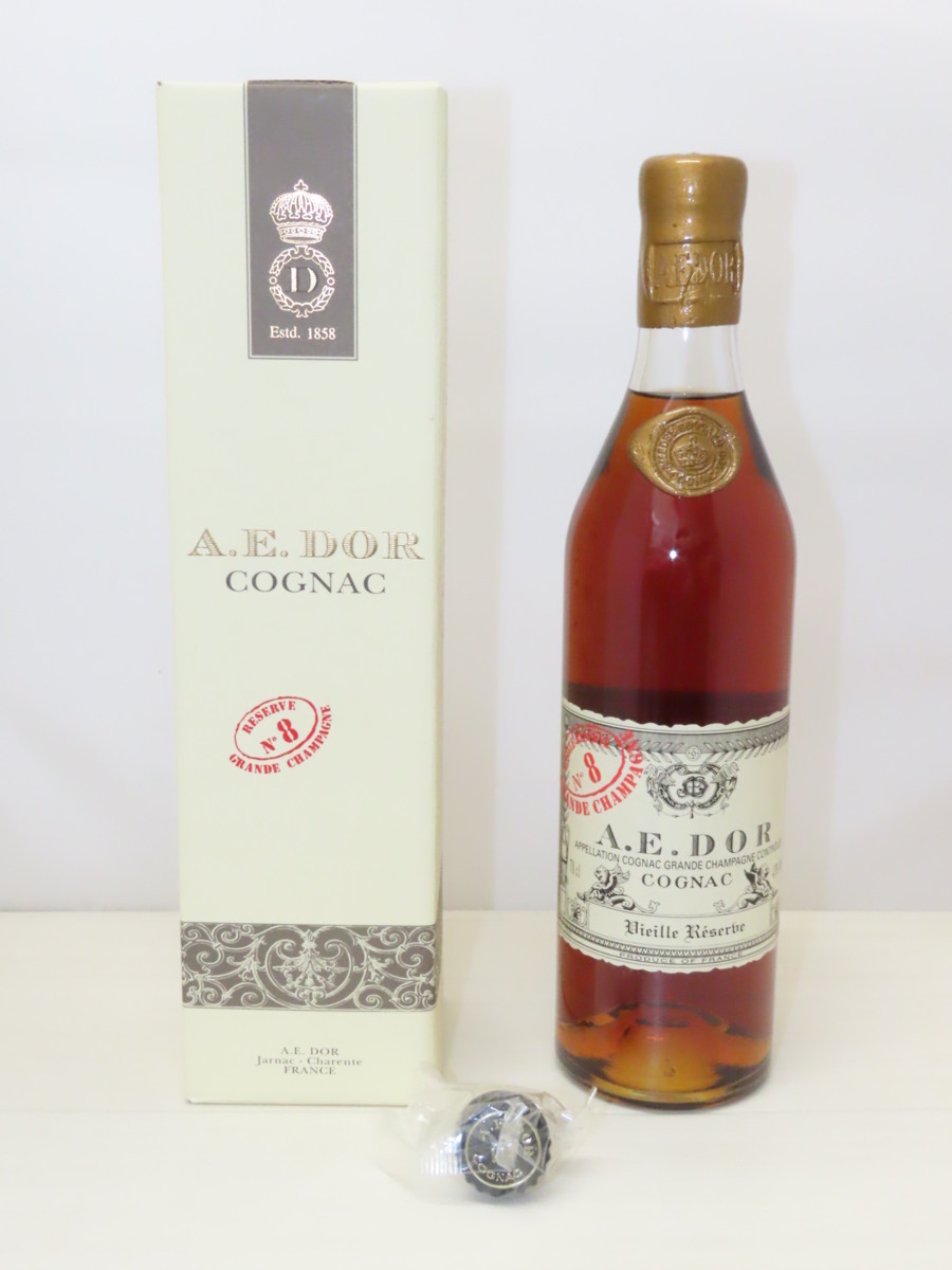 ☆A.E.DOR No.8 アウドール グランド シャンパーニュ ヴィエイユ レゼルヴ 《700ml 47%》 替栓・箱付 良品☆