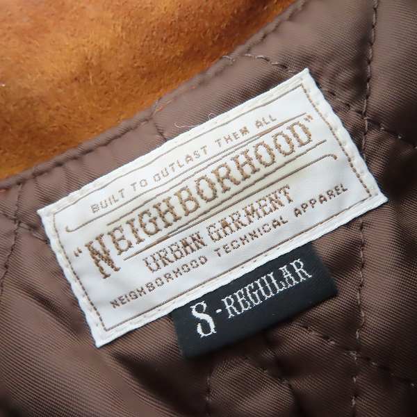 NEIGHBORHOOD スエードジャケット S-REGULAR（別注 スエード ダブル 
