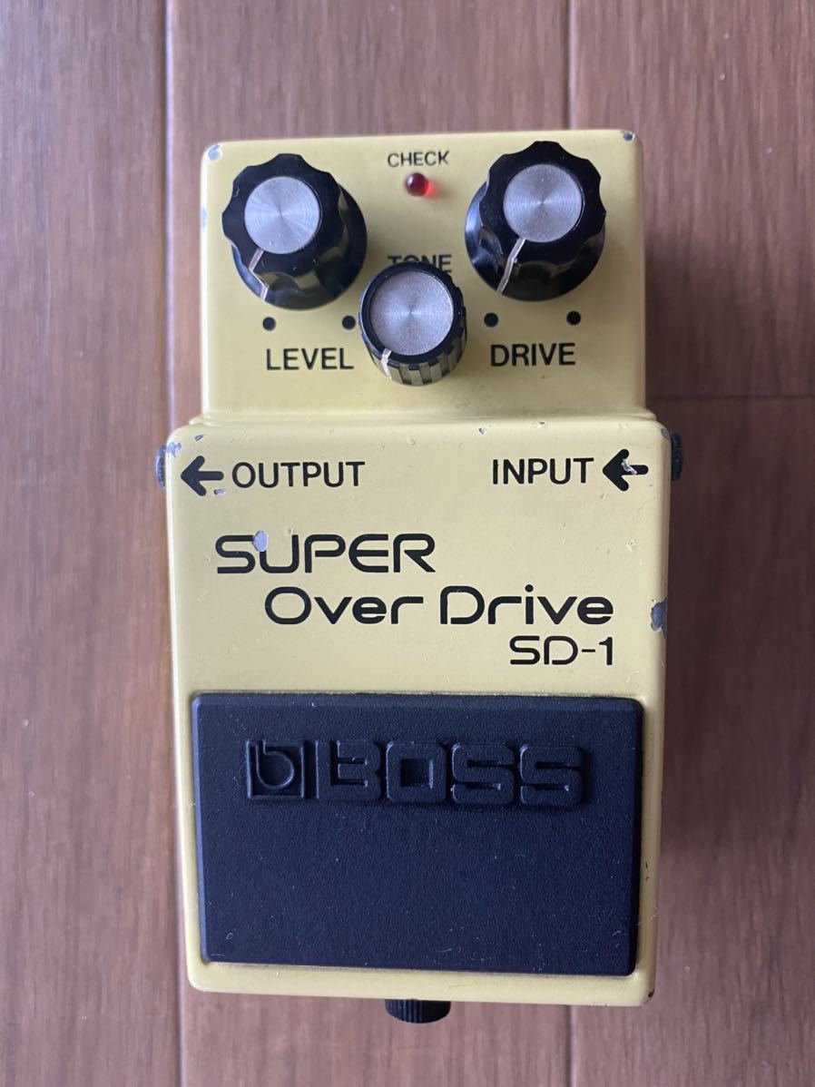 SD-1 BOSS SUPER Boss Over Super Overdrive Drive 1982年製 - 日本製
