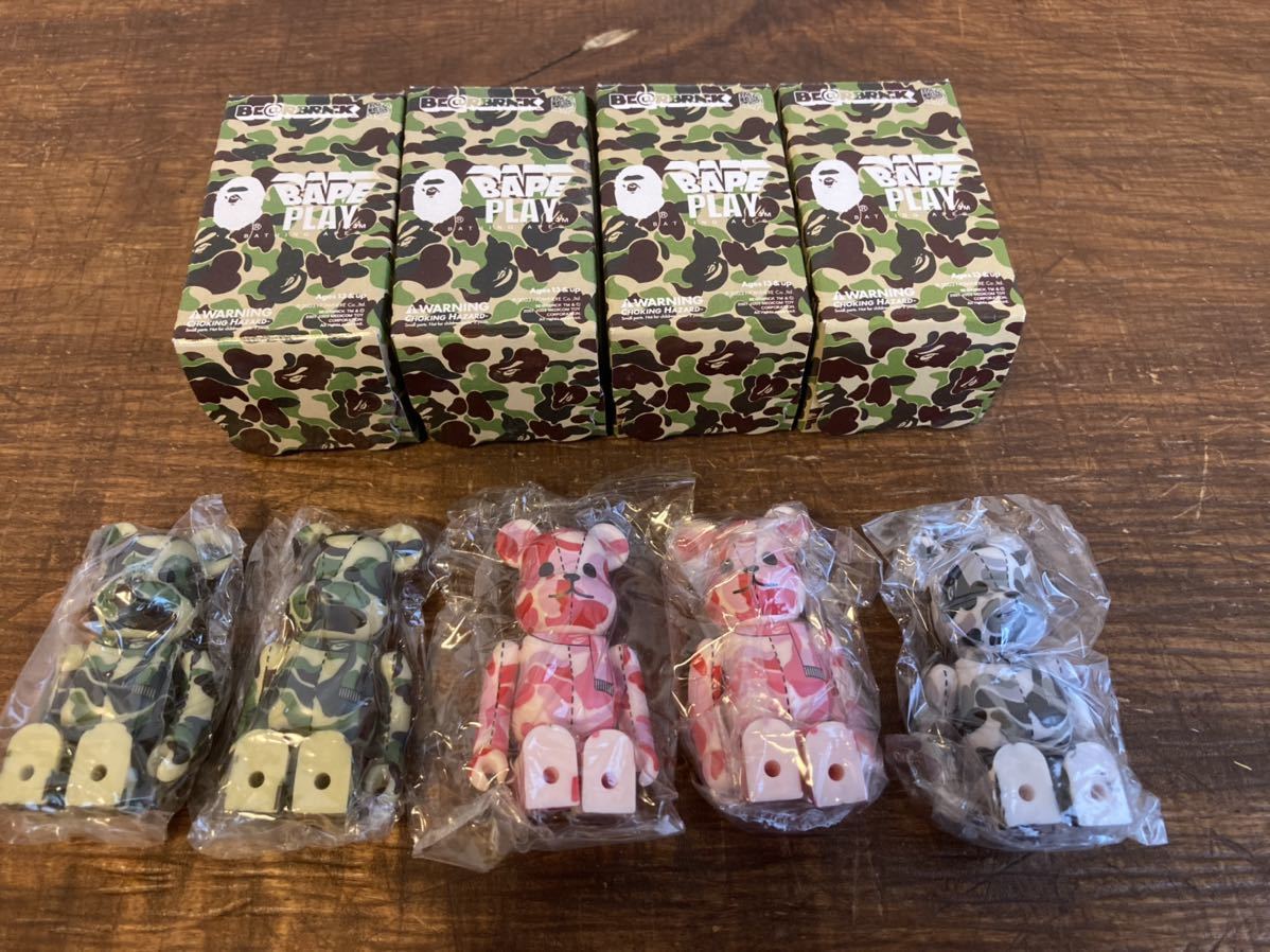 ベアブリック BE@RBRICK BAPE PLAY A BATHING APE エイプ 100