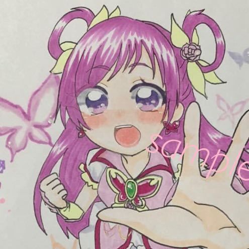 プリキュア5 キュアドリーム 手描き同人イラスト 手描きイラスト 売買されたオークション情報 Yahooの商品情報をアーカイブ公開 オークファン Aucfan Com