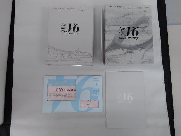 V6 For the 25th anniversary 初回盤A 予約特典付き 25th the For : anniversary Anniversary DVD V6 | anniversary(DVD3枚