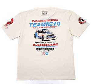 大得価，正規品 カミナリモータース シビック Tシャツ ホワイト L kmt-161 エフ商会(柄もの)｜売買されたオークション情報、yahooの商品情報をアーカイブ公開 - オークファン Lサイズ