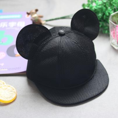 子供51 54cm メッシュ ミッキー風 キャップ 耳付き 帽子 黒 ブラック ディズニー コスプレ サイズ調整可能 通気性 帽子 売買されたオークション情報 Yahooの商品情報をアーカイブ公開 オークファン Aucfan Com