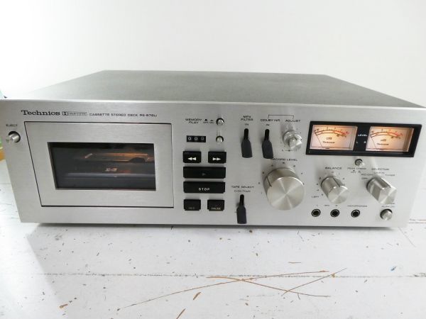☆テクニクス の修理① RS-676U Technics 動作品 RS-675U TECHNICS