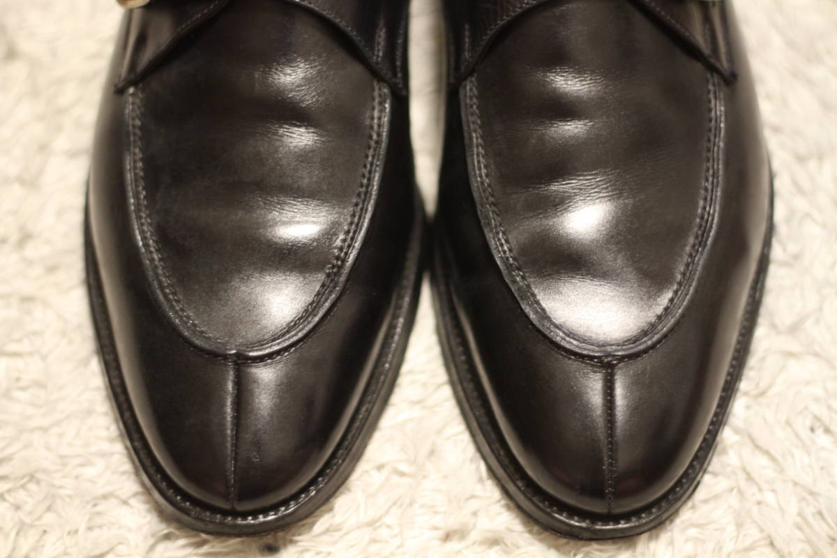 Crockett Jones製 Lloyd Footwear シングルモンクストラップ Vチップ 8e ロイド フットウェア マスターロイド クロケット ジョーンズ 8インチ 売買されたオークション情報 Yahooの商品情報をアーカイブ公開 オークファン Aucfan Com