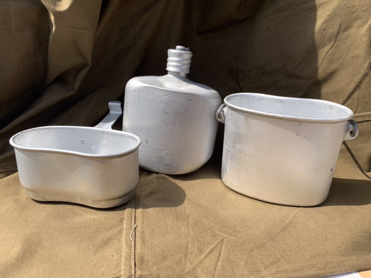 メスキット ロシア軍 ソ連軍 水筒 セット 飯盒 空挺 アフガン VDV
