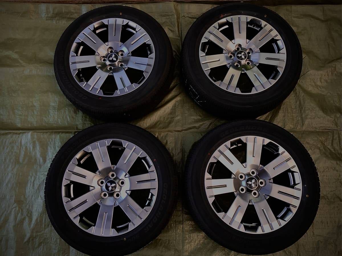 ジャスパー専用ホイール ダーククローム 新車外し三菱デリカd5 