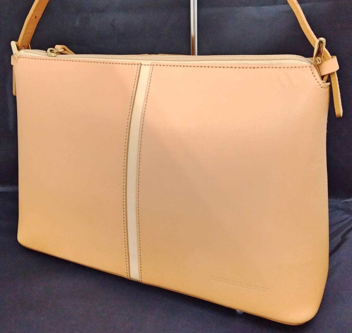 BURBERRY バーバリー レディース ハンドバッグ ライトブラウン 茶色