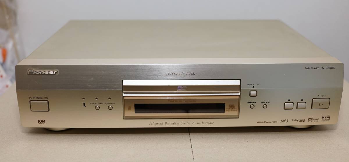 DV-S858Ai Pioneer DVD PIONEER DVD⁄SACD⁄CDプレーヤー リモコン有