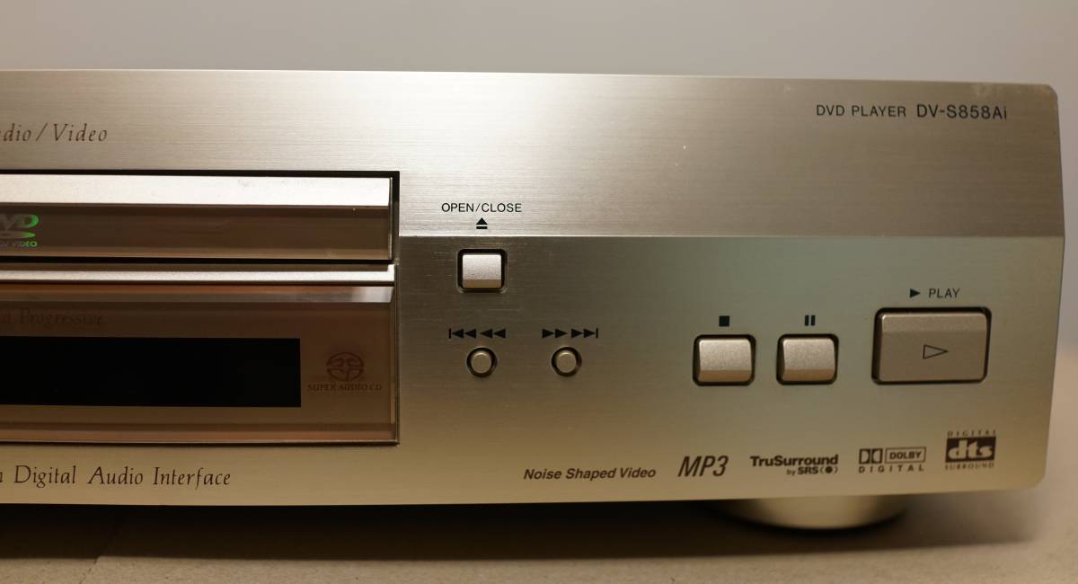 DV-S858Ai Pioneer DVD PIONEER DVD⁄SACD⁄CDプレーヤー リモコン有