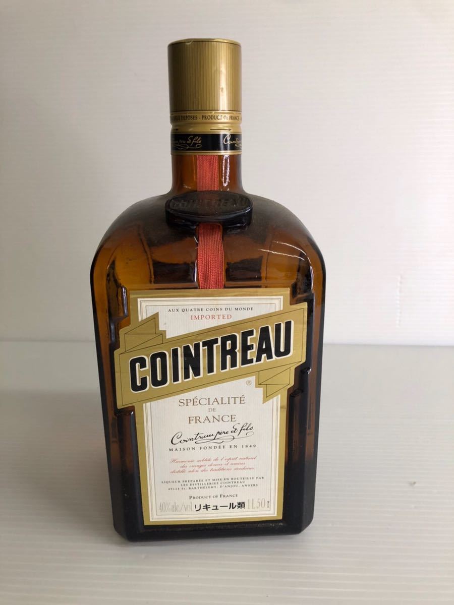 飲料・酒 Cointreau オレンジリキュール 700ml 4本セット