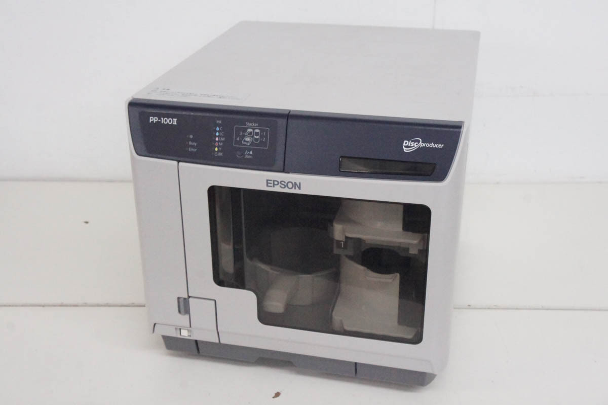 ディスク デュプリケーター PP-100II epson PP-100Ⅱ 消耗品情報