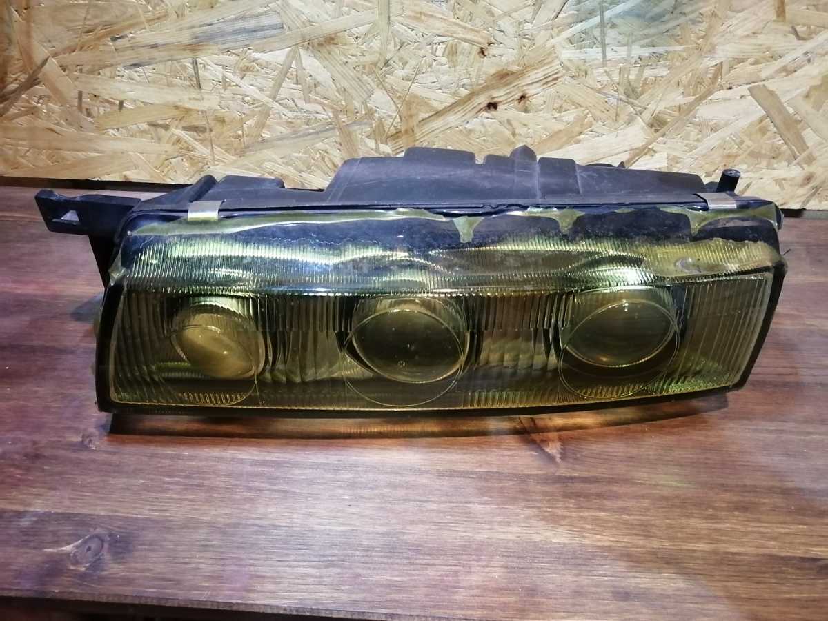 S13シルビア プロジェクターヘッドライト 左右セット 純正ヘッドライト