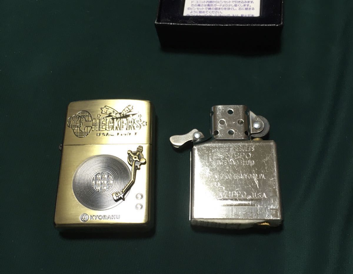 ZIPPO チェッカーズ 2005年製 激レア ぱちんこ ジッポ (ジッポ) zippo 
