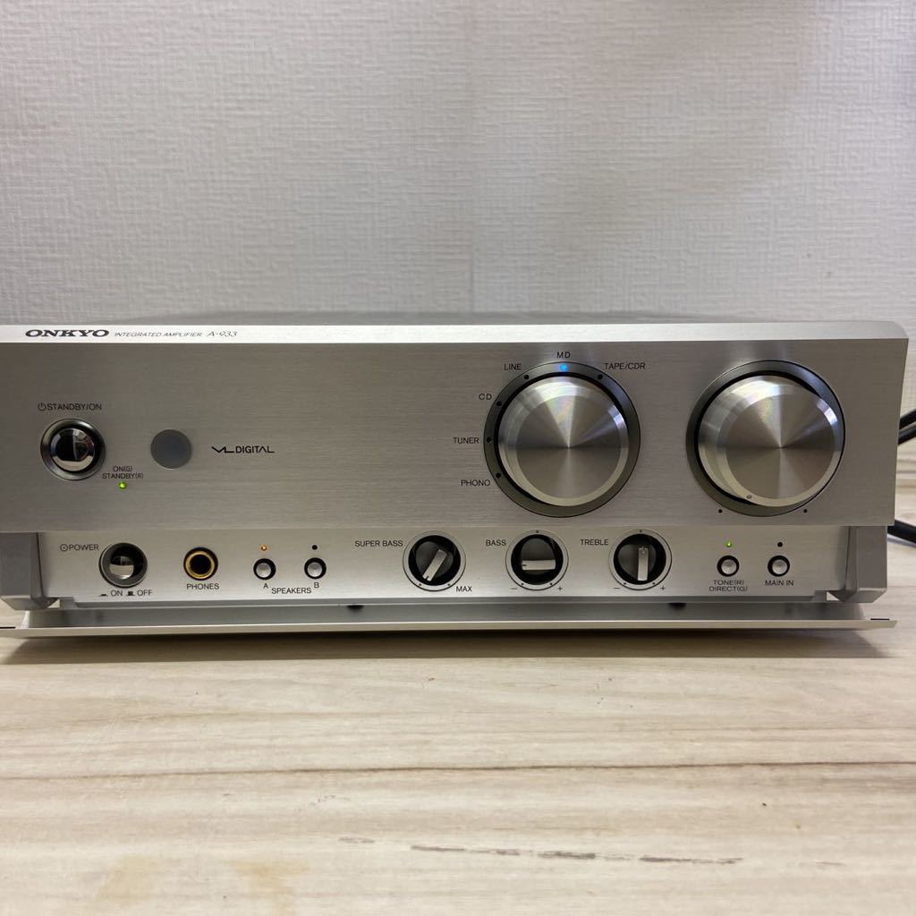 ONKYO オンキョー プリメインアンプ 型番 A-933 integrated amplifier
