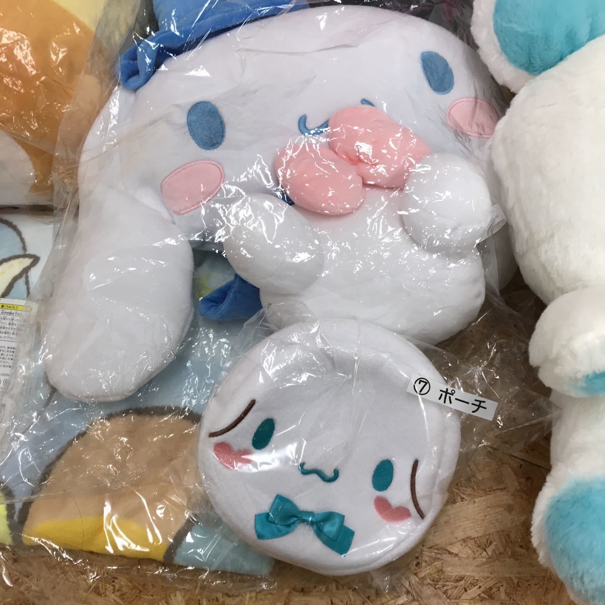 103-E④506 サンリオ ぬいぐるみ マイメロディ クロミ シナモロール リラックマ ブランケット など まとめ売り