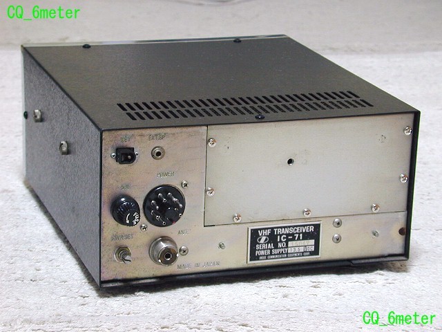 その他 50MHz 無線機 IC-681 車載用電源付き