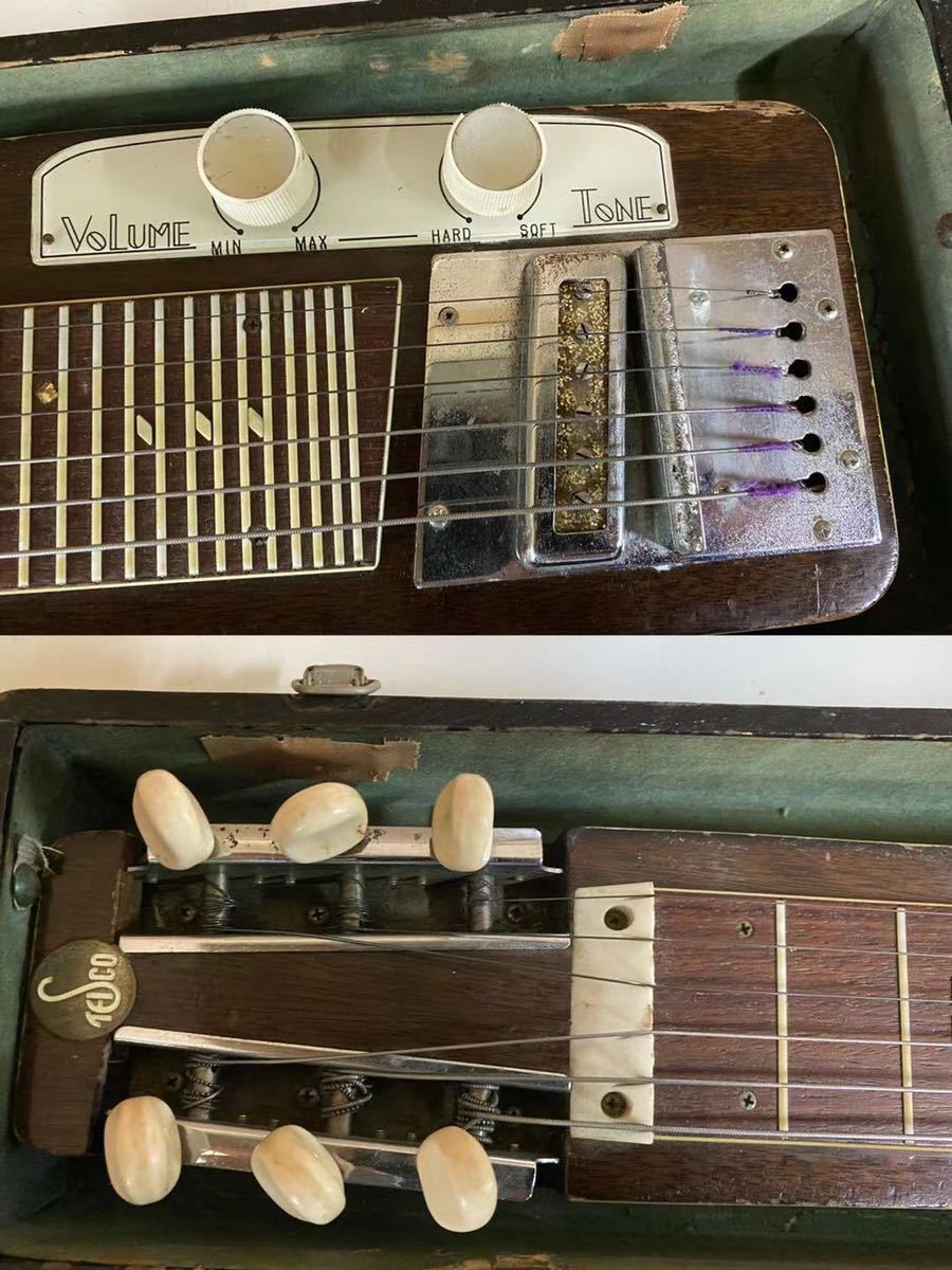 TEISCO テスコ ラップスチールギター ハードケース付き TEISCO テスコ スチールギター ハードケース付き TEISCO テスコ 【公式