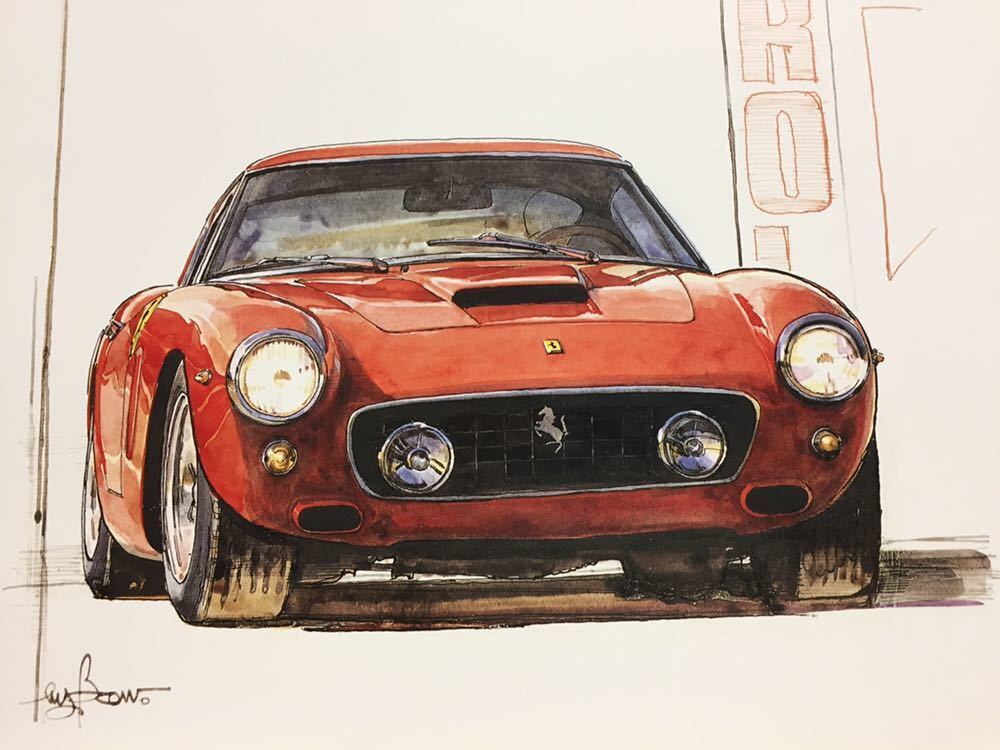 Bowイラスト フェラーリ 250gt Swb カーマガジン 19年6月号 No 125 表紙 Ferrari 250gt Swb 車 絵 フェラーリ 売買されたオークション情報 Yahooの商品情報をアーカイブ公開 オークファン Aucfan Com