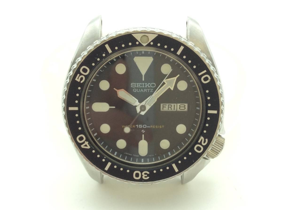 C26○【QZ/不動】SEIKO セイコー ダイバー 150m デイデイト 7548-7000 