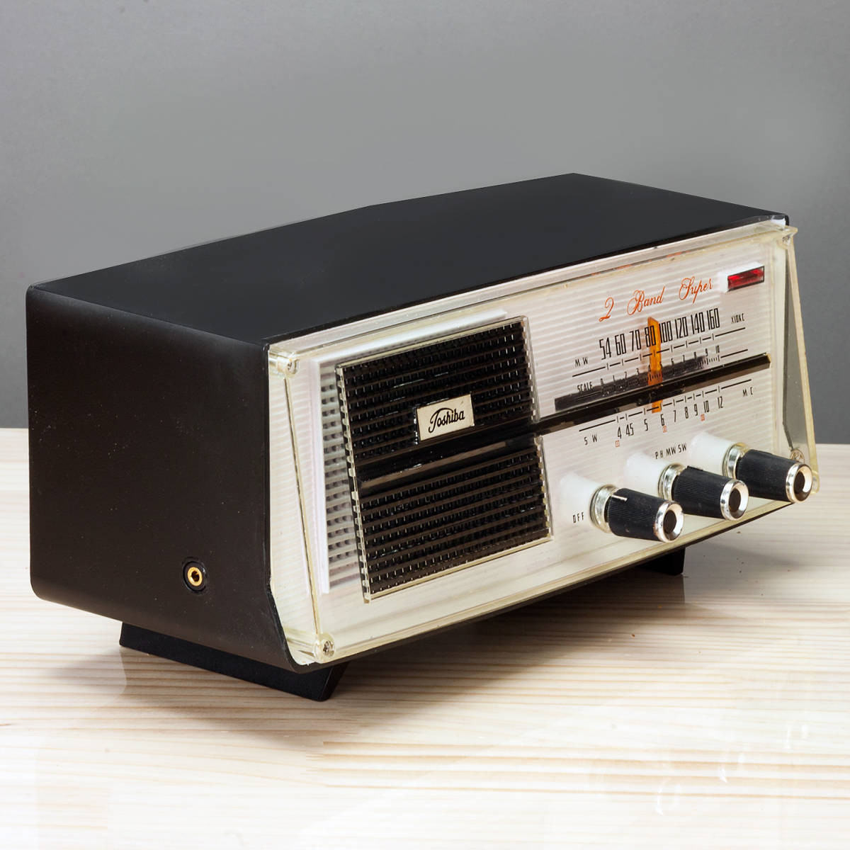 Victor ビクター FT-268N 木製キャビネット ラジオ FM/AM 2バンド