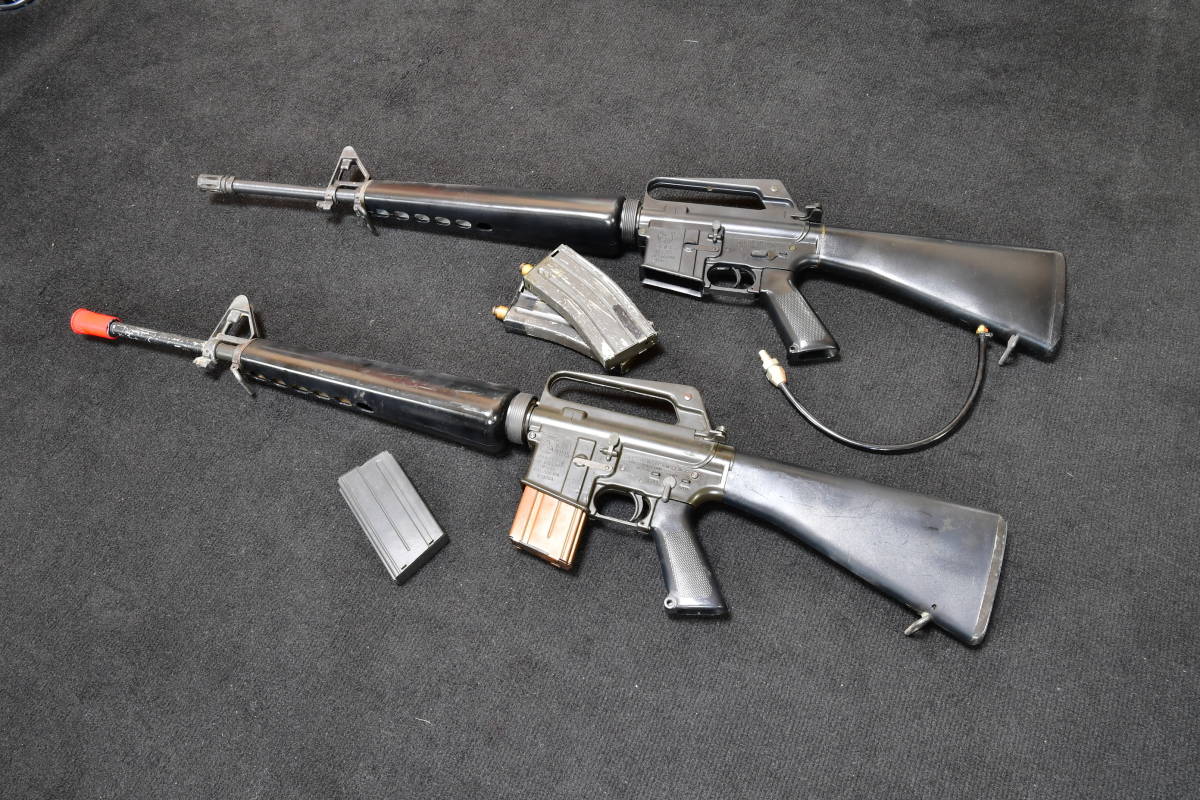 当時物】MGCモデルガン M16A1 JAC ガスガン M16A1 コクサイのショート