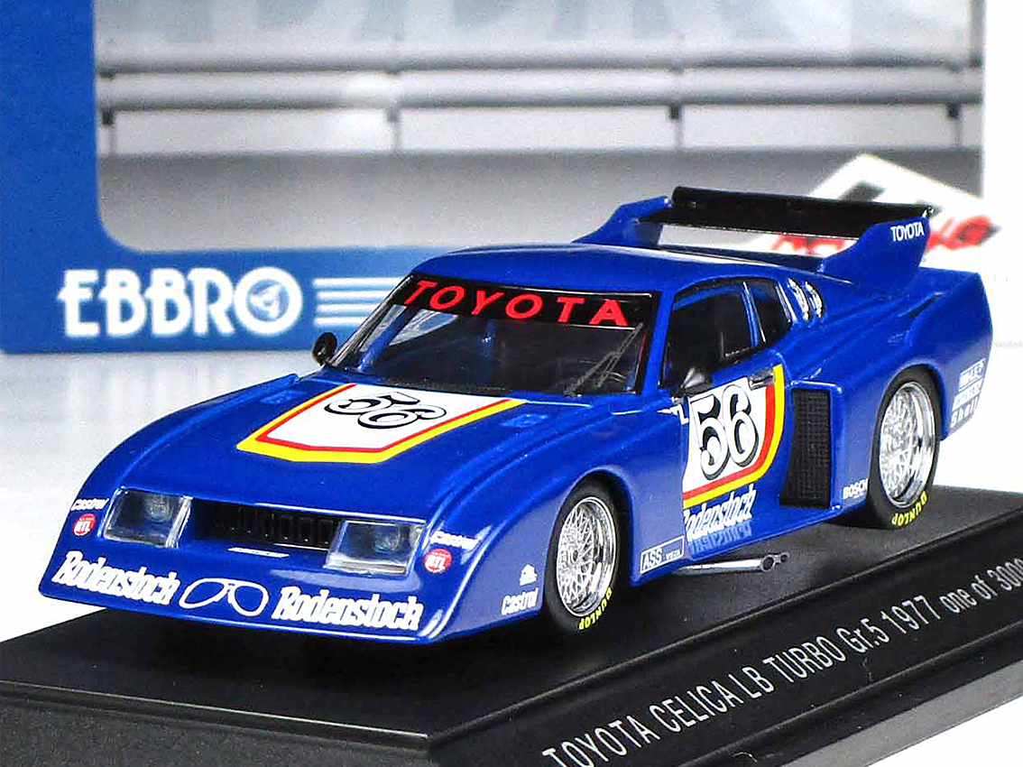 エブロ◇トヨタ・セリカLBターボGr.5◇77年◇1/43 ターボ Gr.