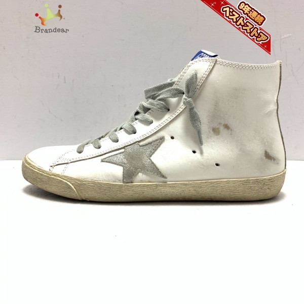 ゴールデングース GOLDEN GOOSE スニーカー 36 - レザー×スエード 白 