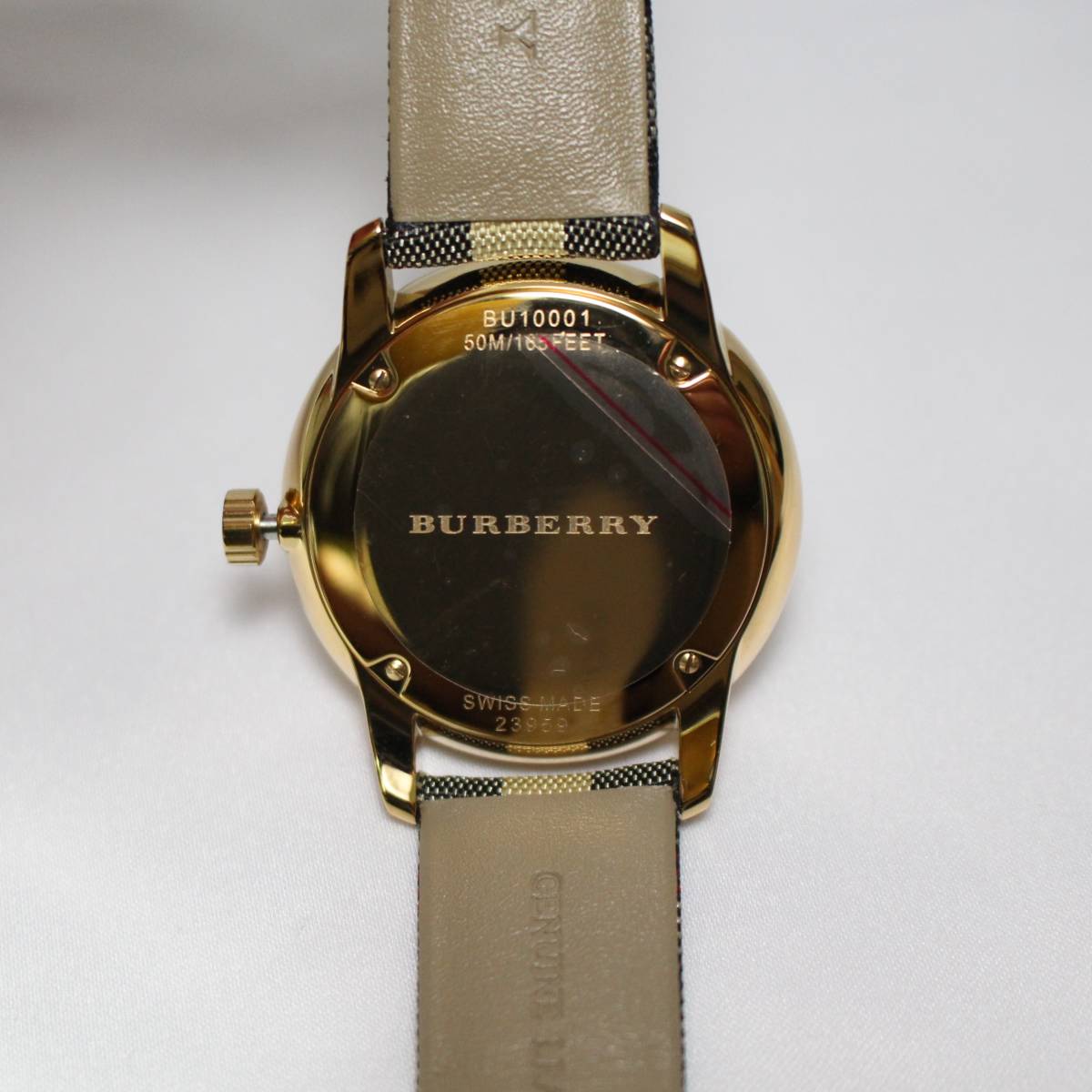 BURBERRY バーバリー BU10001 海外モデル アナログ メンズ 腕時計 革 