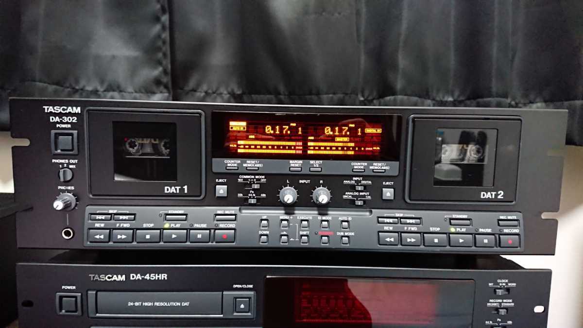 DA-302 TASCAM DAT - | Tascam International タスカム 10回程 DA302