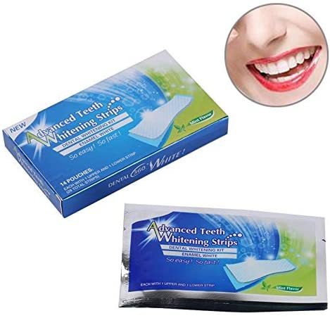 歯の美白 ホワイトニングシート14回分　14枚（上下28枚）　ホワイトニングテープ_2