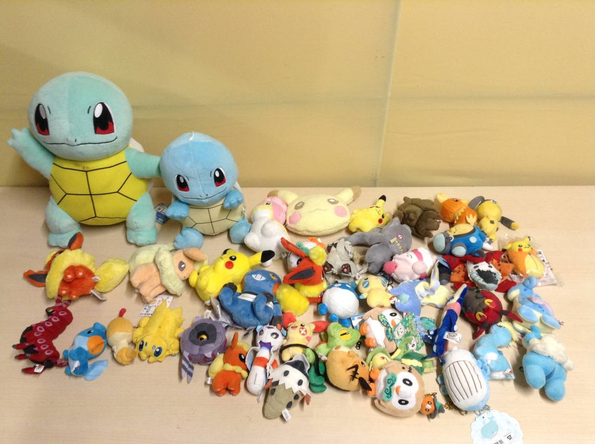 ○ポケットモンスター ぬいぐるみ マスコット まとめ売り セット 