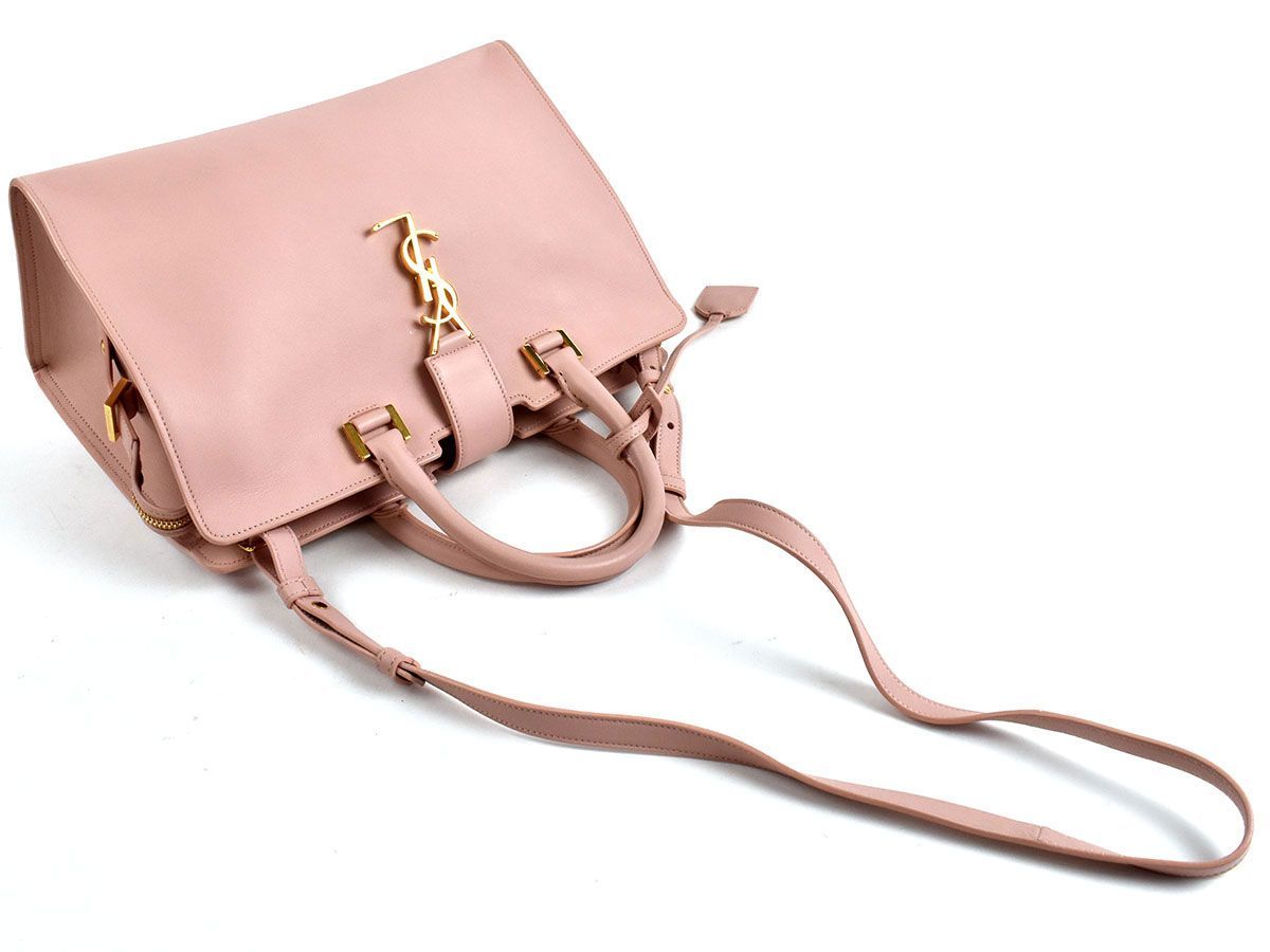 97335〇美品 SAINT LAURENT PARIS サンローラン/ スモールカバス/ 2WAY 