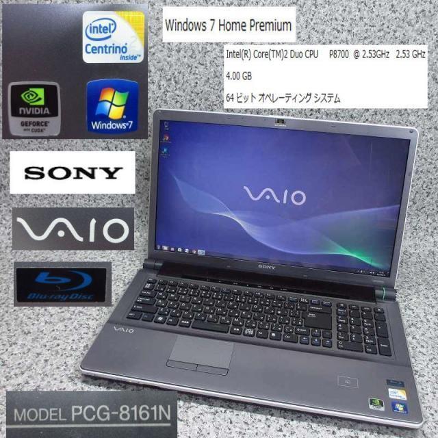VAIO ソニー PC “VAIO” Pro 11⁄13 SSD Sony 4GB Core PCG-71311N Note 