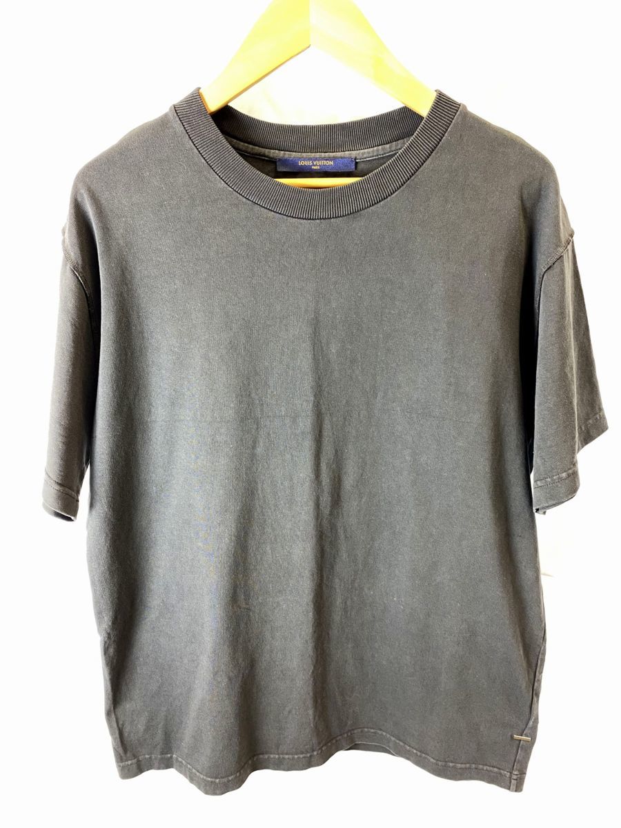 【01-1969】☆イタリア製☆Louis Vuitton ヴィトン イタリア製 Tシャツ M 黒